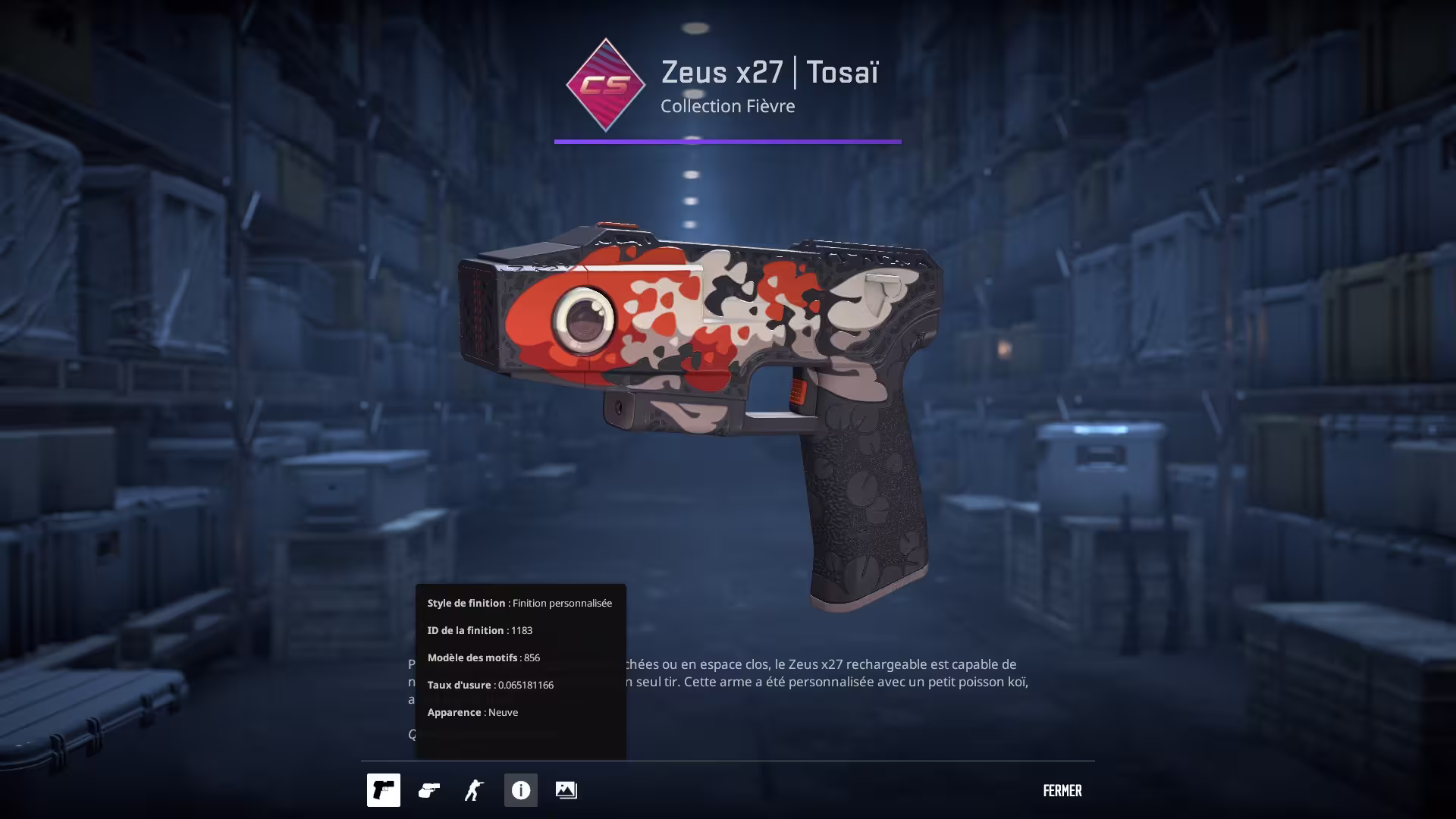 Zeus x27 | Tosaï (FN)